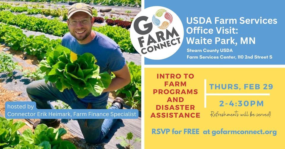 Intro To Farm Programs for Specialty Crop Producers Stearns County