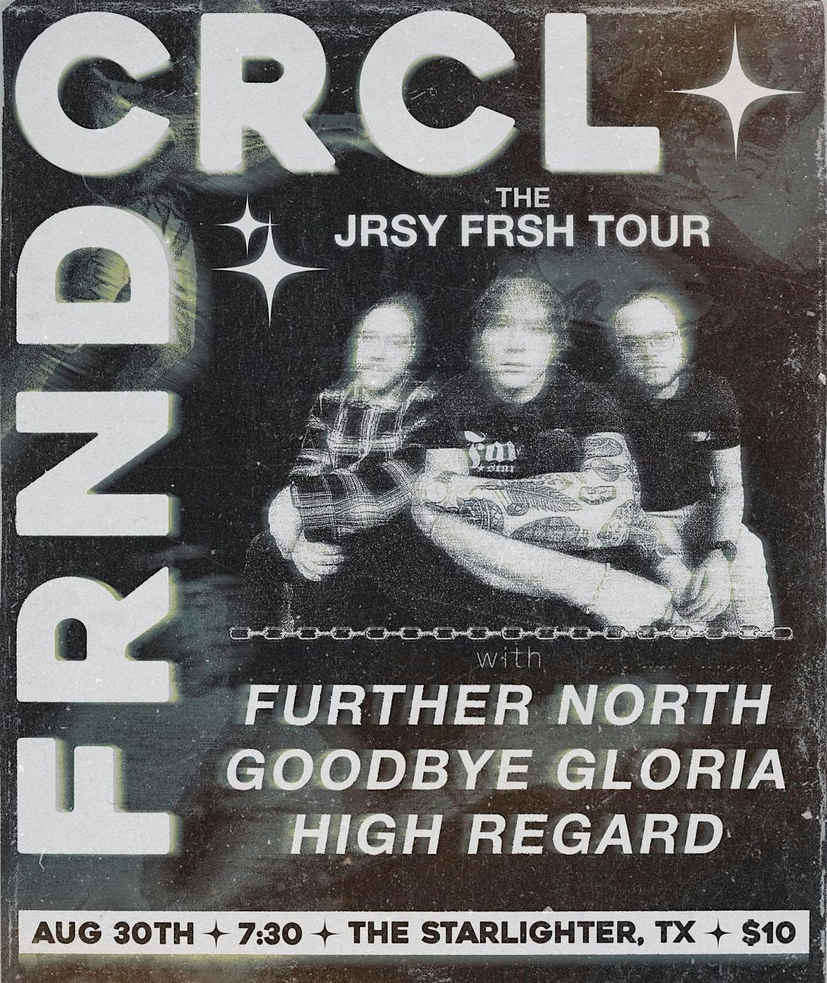 FRND CRCL • Further North • Goodbye Gloria • High Regard, 30 August | Event in San Antonio | AllEvents