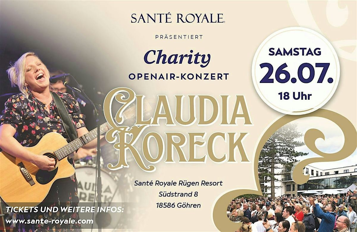 Santé Royale Rügen Resort – Charity Open Air mit Claudia Koreck, 26 July | Event in Göhren | AllEvents