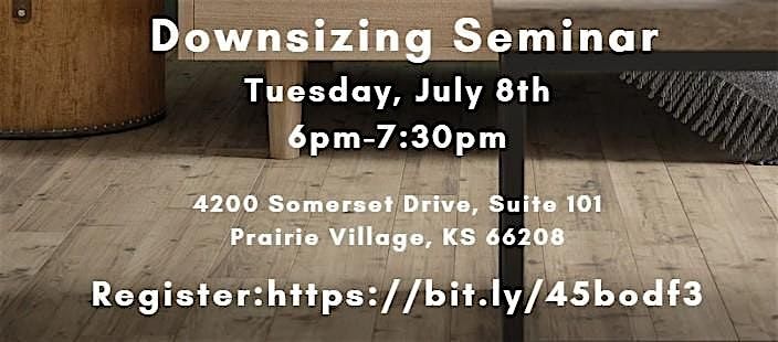 Downsizing Your Family Home, 8 July | Event in Prairie Village | AllEvents