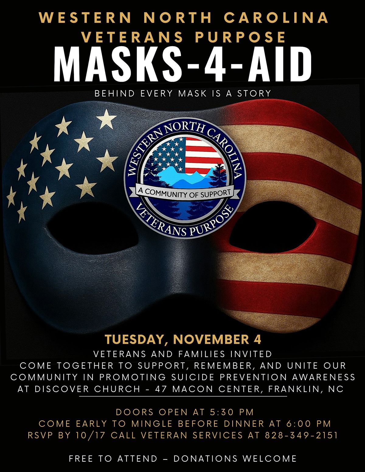 Masks4Aid, 4 November | Event in Franklin | AllEvents