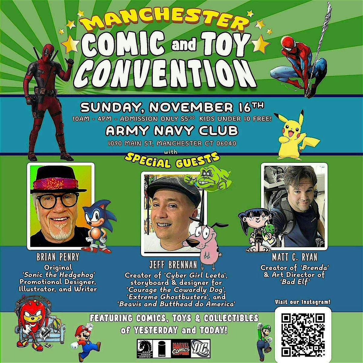 Manchester Comic & Toy Convention - FALL MCTCON!, 16 November | Event in Manchester | AllEvents