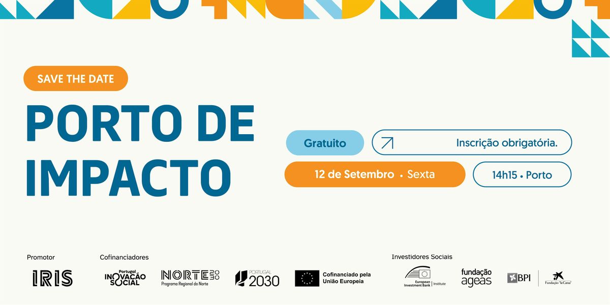 Porto de Impacto | Evento de Lançamento, 12 September | Event in Porto | AllEvents