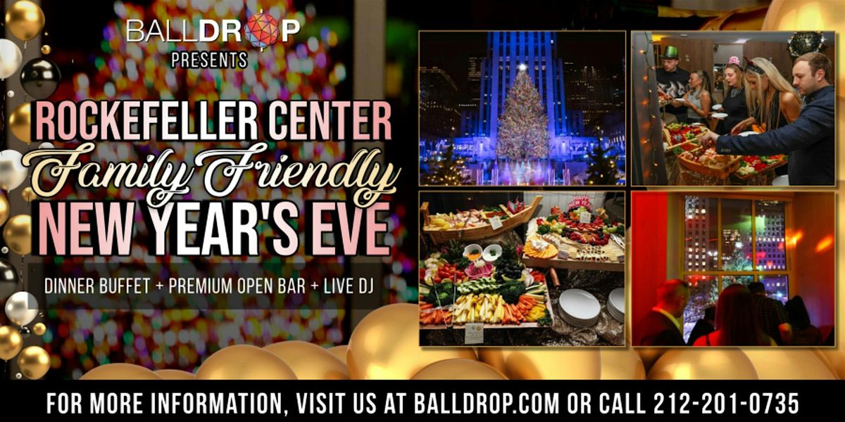 Balldrop.com Presents: Rockefeller Center  Family Friendly New Years Eve, 31 December | Event in New York