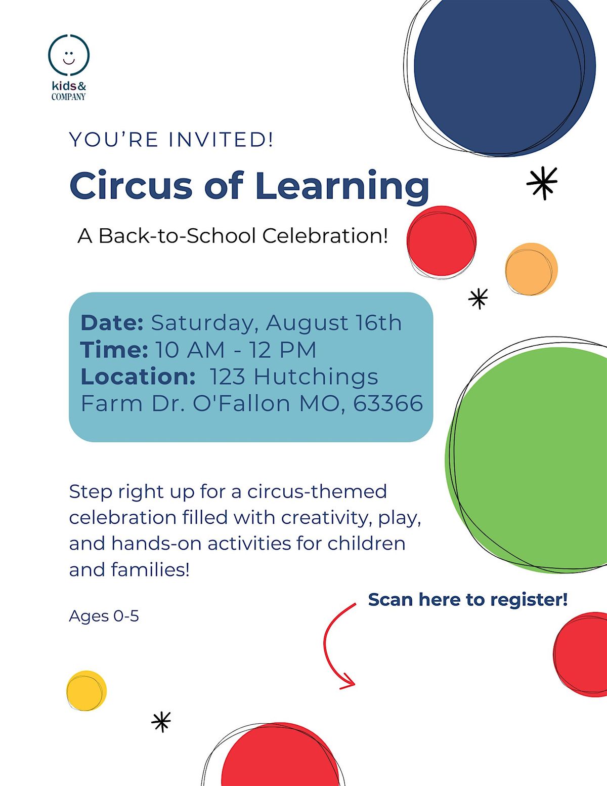 Circus of Learning, 16 August | Event in O'Fallon | AllEvents
