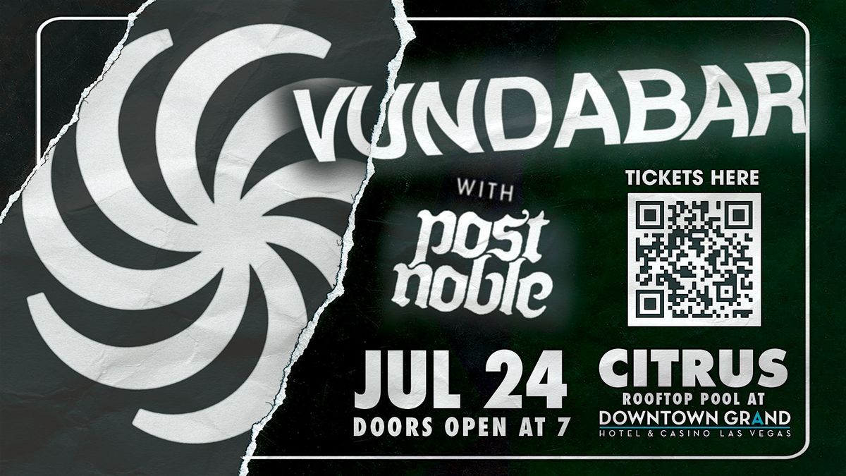 VUNDABAR, 24 July | Event in Las Vegas | AllEvents
