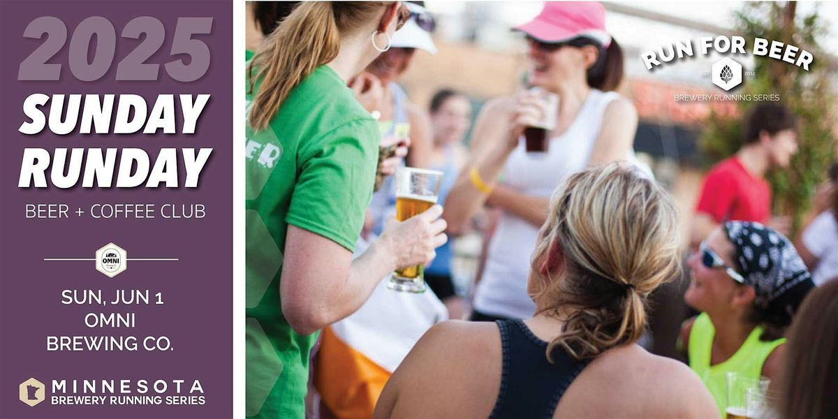 Sunday Runday Coffee + Beer Club at OMNI Brewing Co | 2025 MN Brewery Run, 1 June | Event in Maple Grove | AllEvents