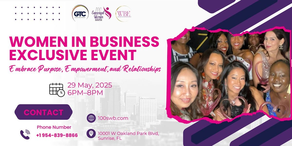 An Elite Gathering for Women Who Lead, 29 May | Event in Sunrise | AllEvents