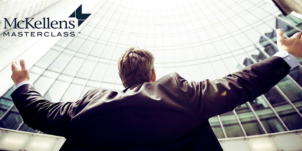 McKellens Masterclass - Going from Good to Great, 17 October | Event in Cheadle | AllEvents