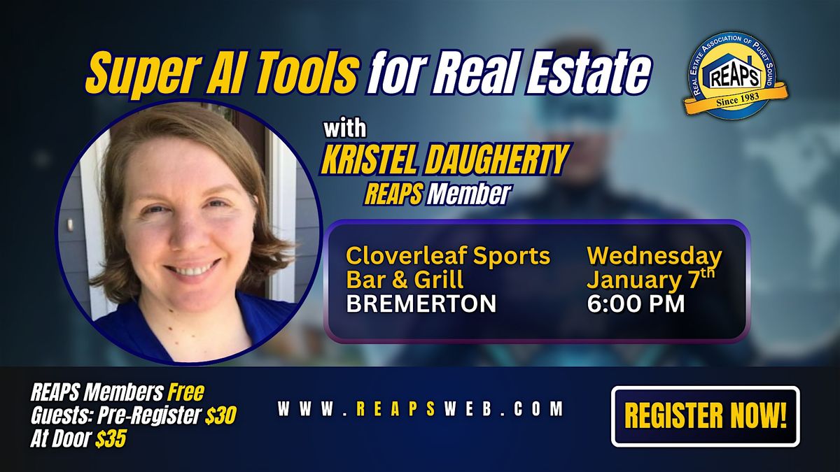 Real Estate Investing: Super AI Tools for Real Estate- BREMERTON/KITSAP