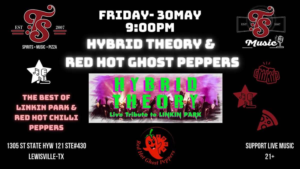 Hybrid Theory (Linking Park Trib) & Red Hot Ghost Peppers - LIVE at Ts, 30 May | Event in Lewisville | AllEvents