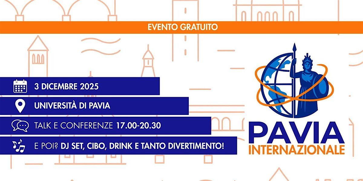 PAVIA CITTÀ INTERNAZIONALE 2025, 3 December | Event in Pavia | AllEvents