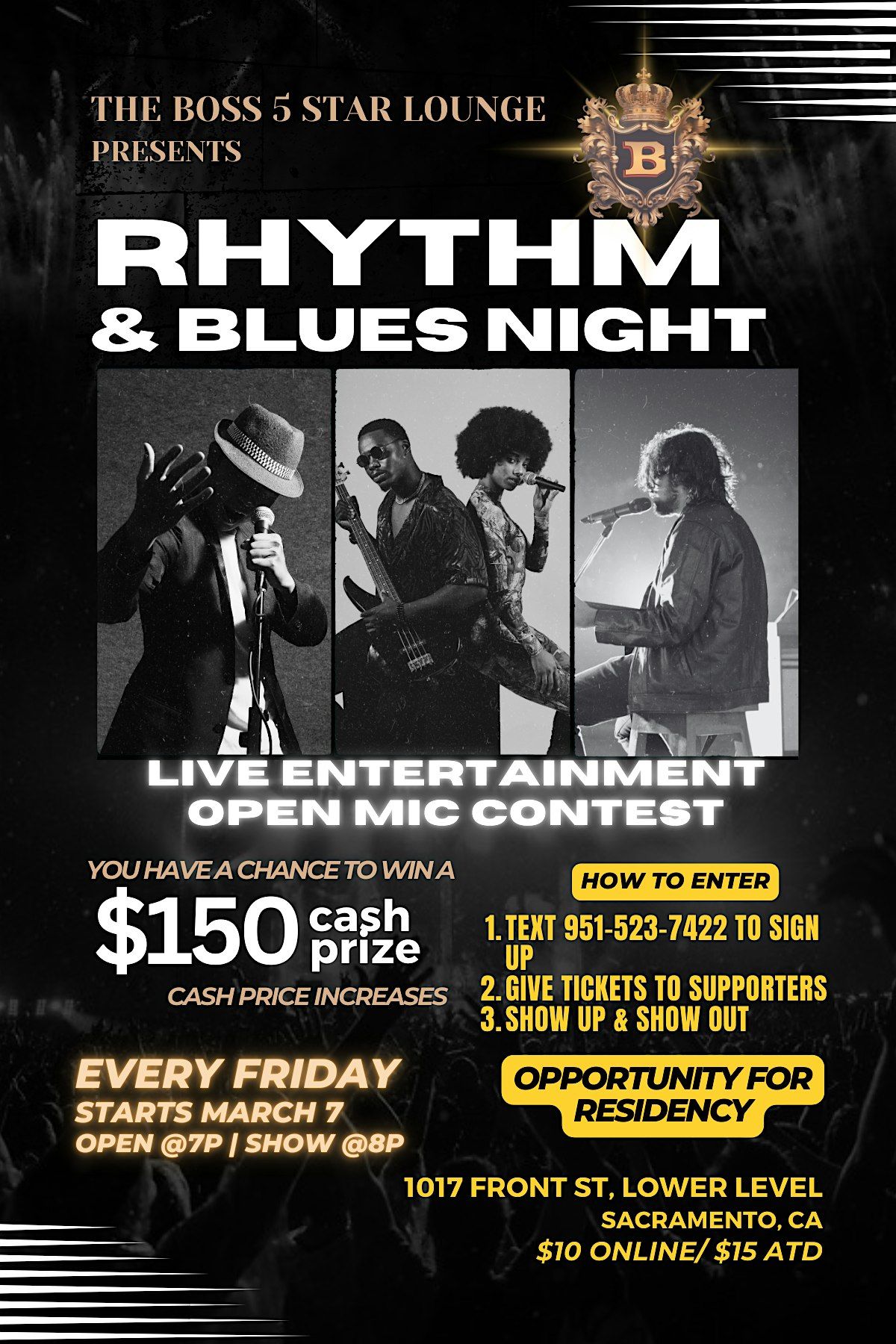 Rhythm & Blues Live Entertainment with Featured Artists, 21 March | Event in Sacramento | AllEvents