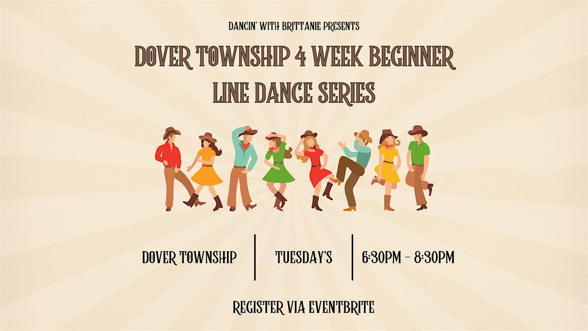 Dover Township 4-Week Beginner Line Dance Series, 9 December | Event in Dover | AllEvents