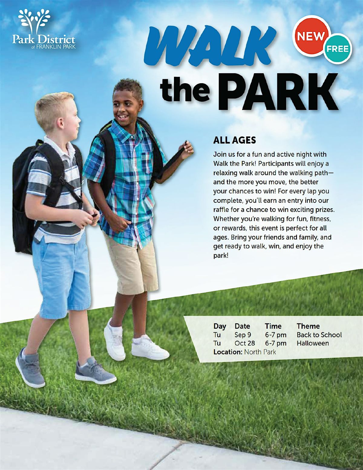 Walk the Park - Halloween Theme, 28 October | Event in Franklin Park | AllEvents