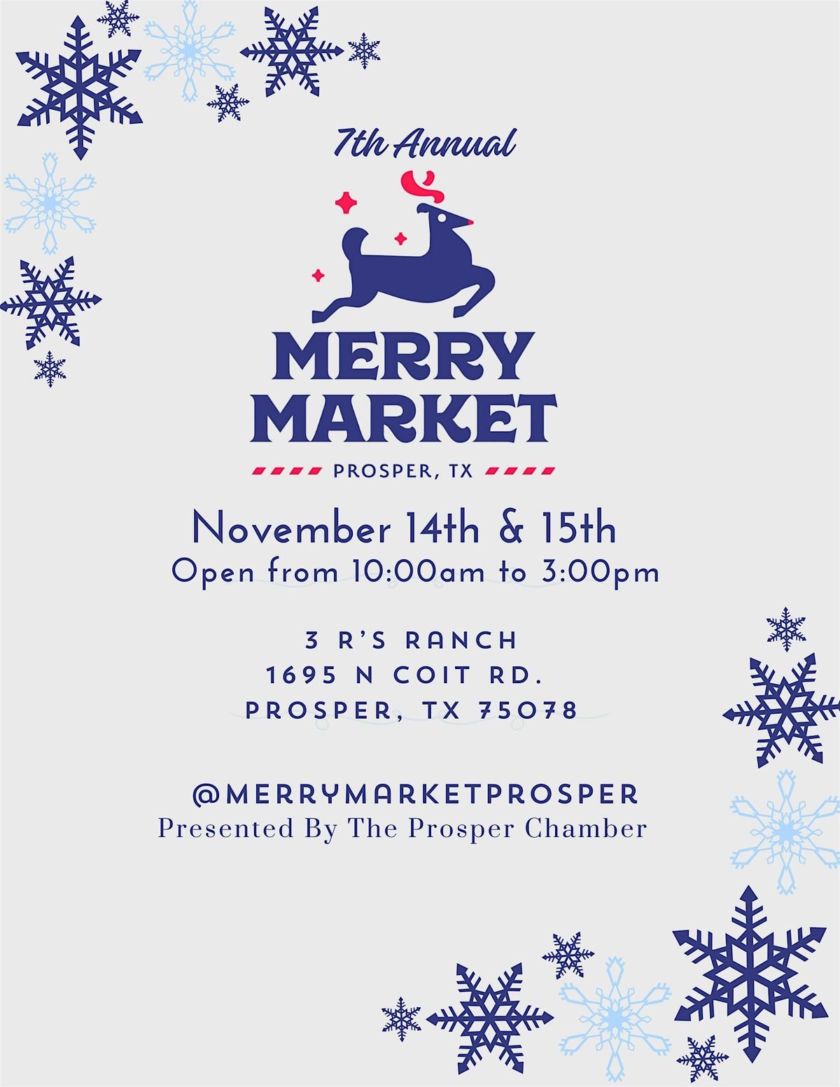 7th Annual Merry Market Prosper TX- 2 Day Event, 14 November | Event in Prosper | AllEvents