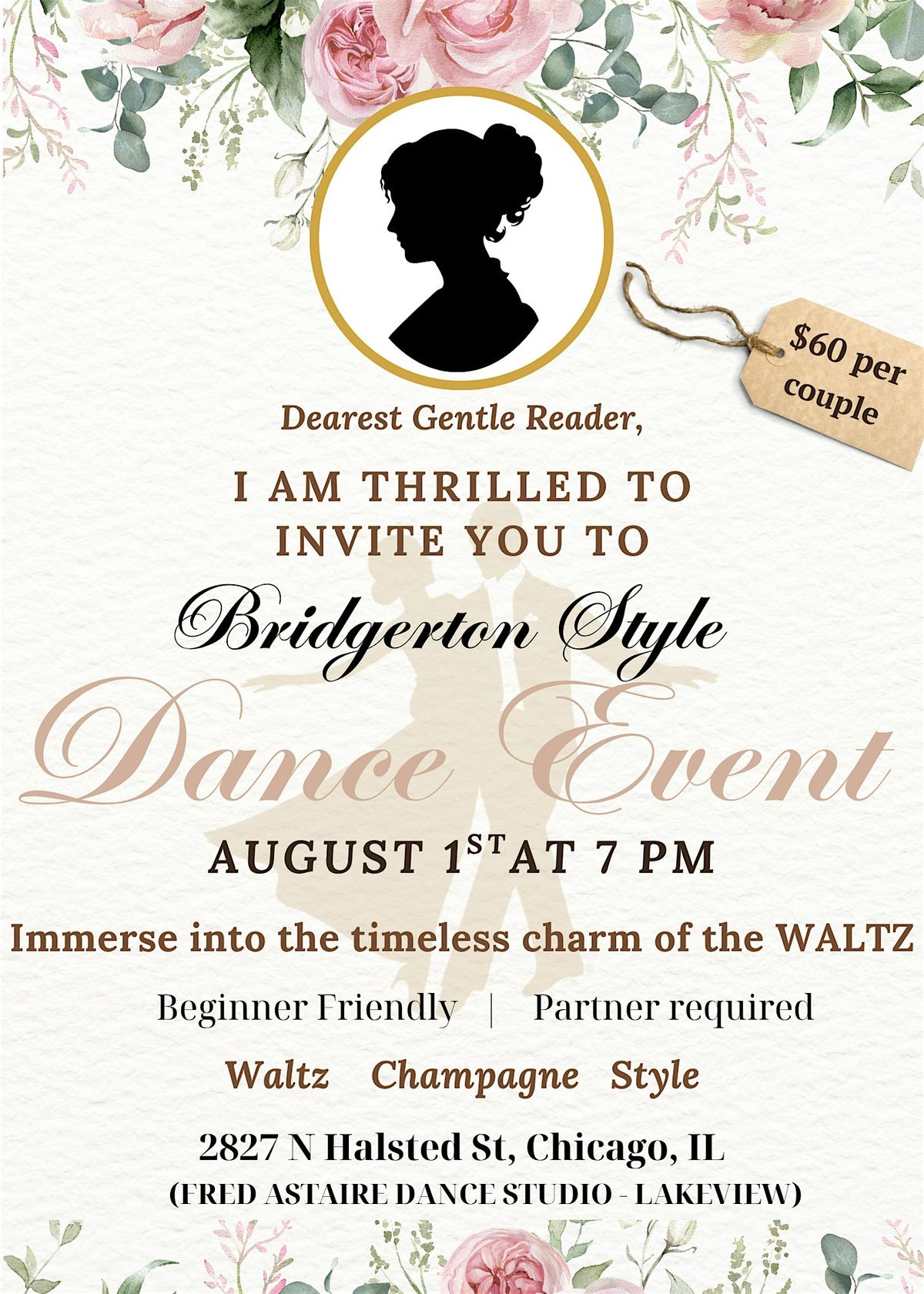 Bridgerton Style Dance Event, 1 August | Event in Chicago | AllEvents