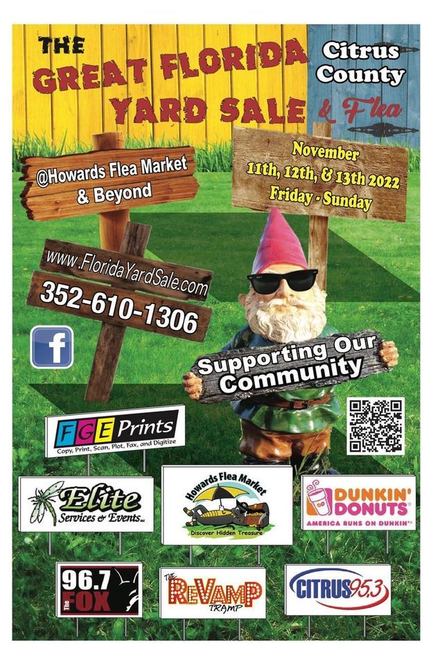 The Great Florida Yard Sale, Howard's Flea Market, Homosassa, November
