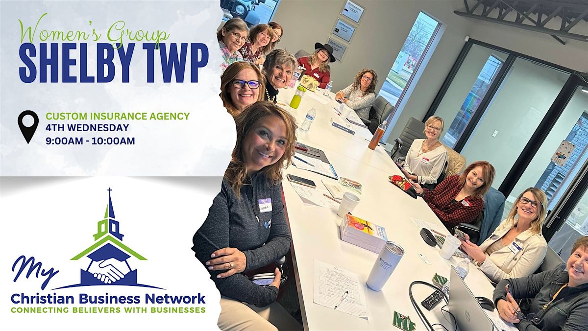 My Christian Business Network | Shelby Twp (Women's Group), 24 September | Event in Shelby Township | AllEvents