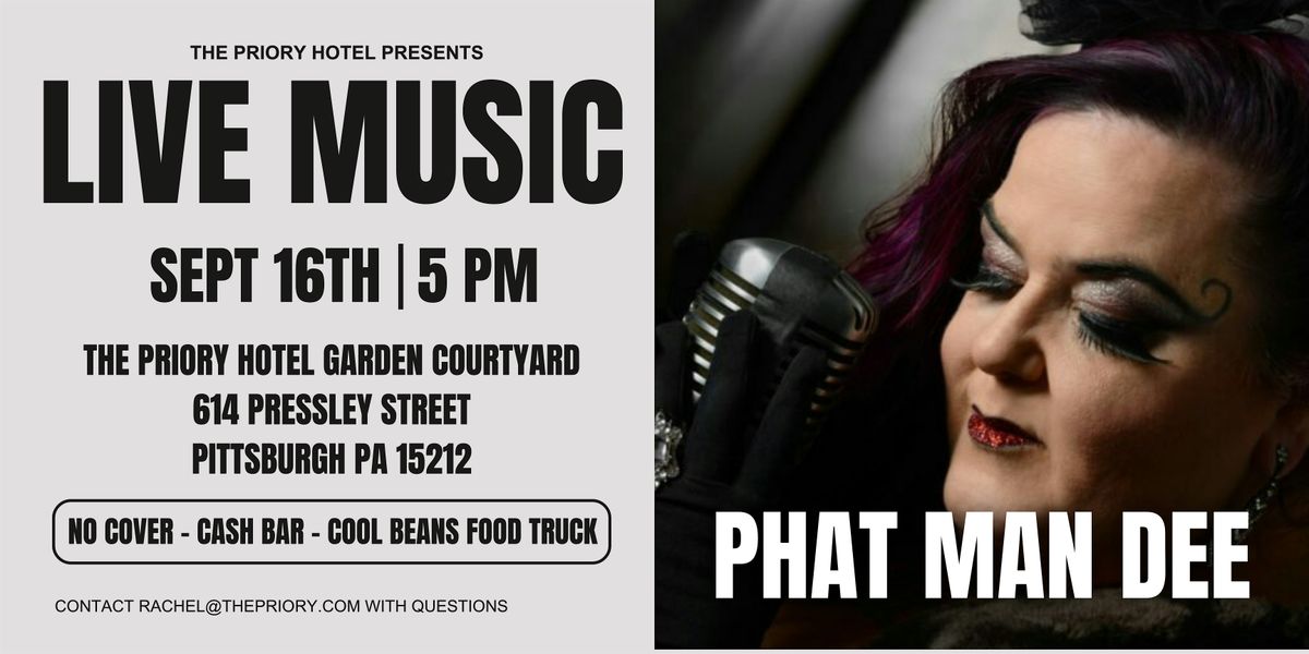 Phat Man Dee - Pop-Up Concert, 16 September | Event in Pittsburgh | AllEvents