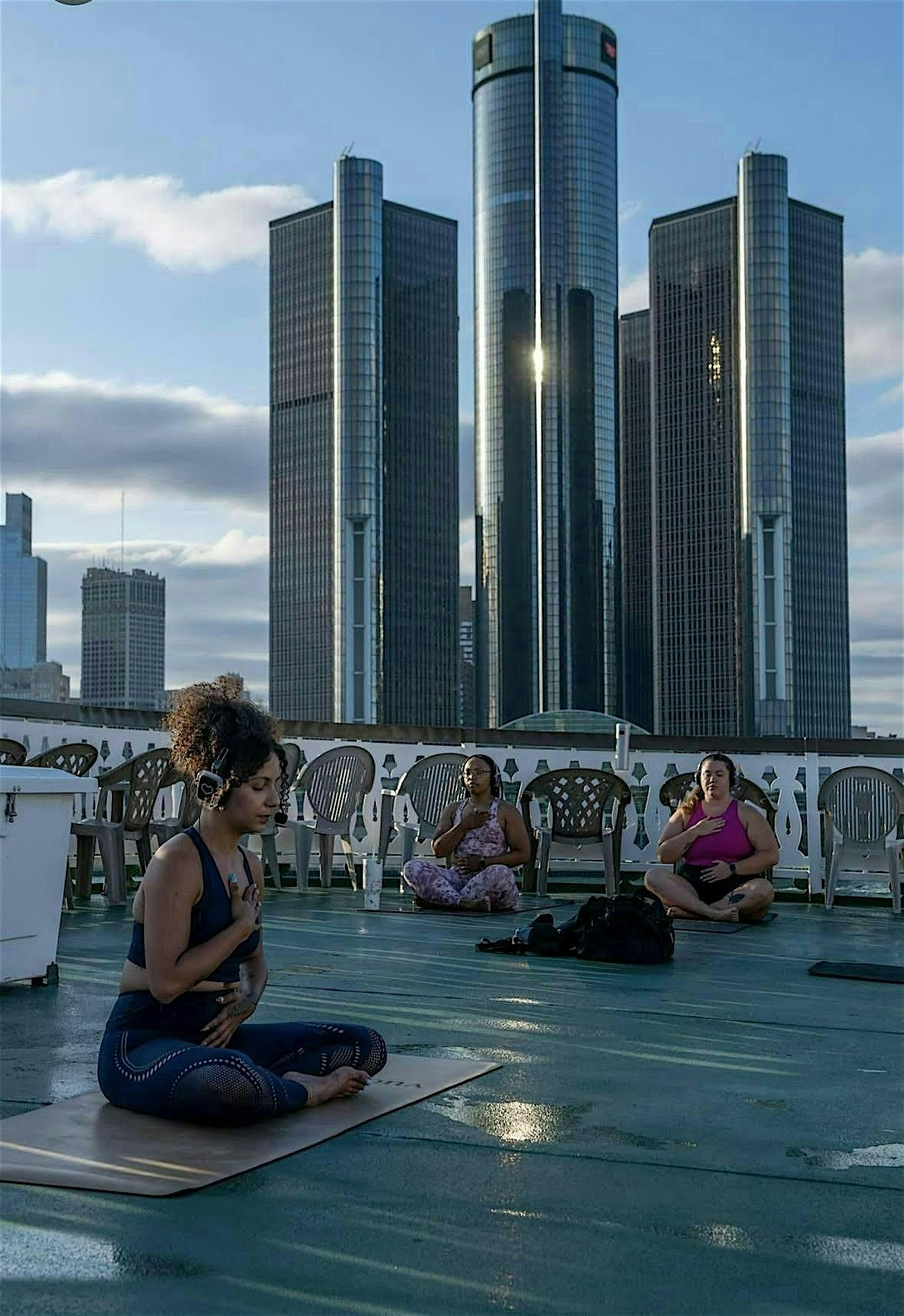 GRATITUDE & GATHER - Silent Disco Yoga & Pilates + Brunch | Event in Detroit | AllEvents