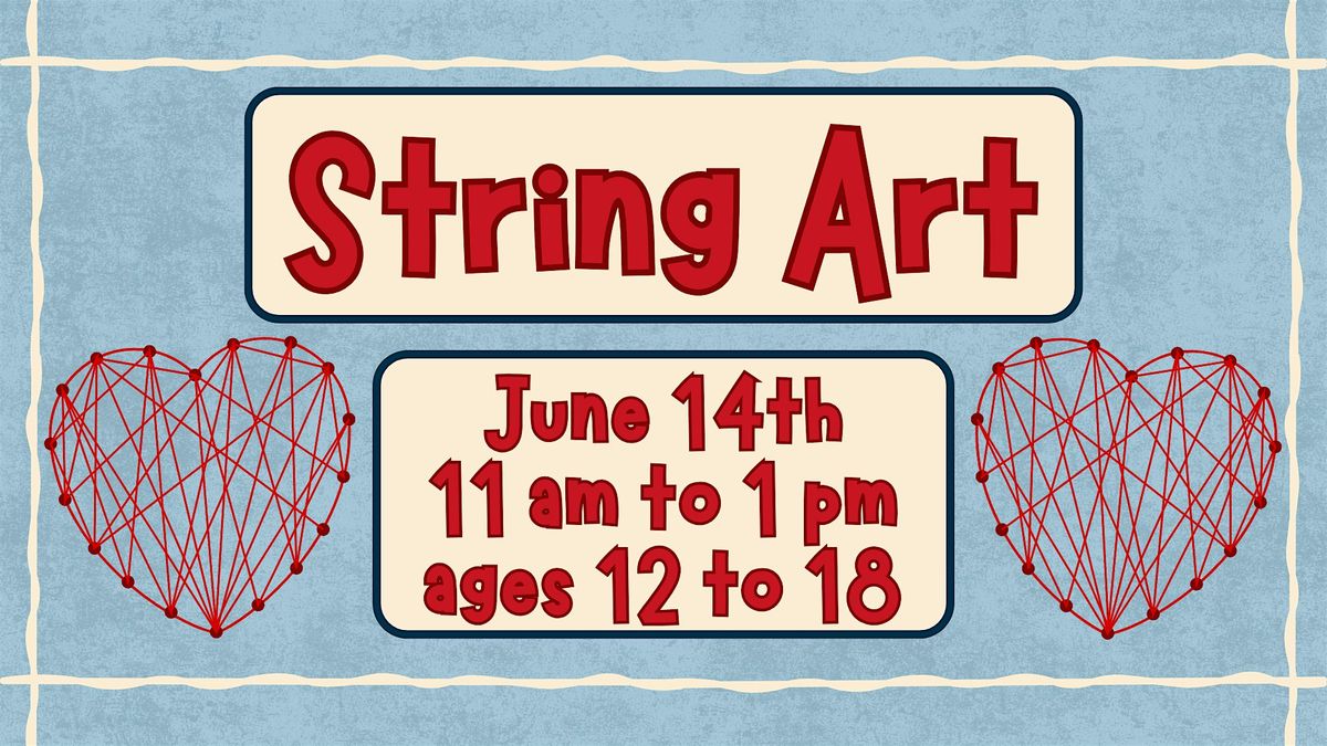String Art, 14 June | Event in Pontiac | AllEvents