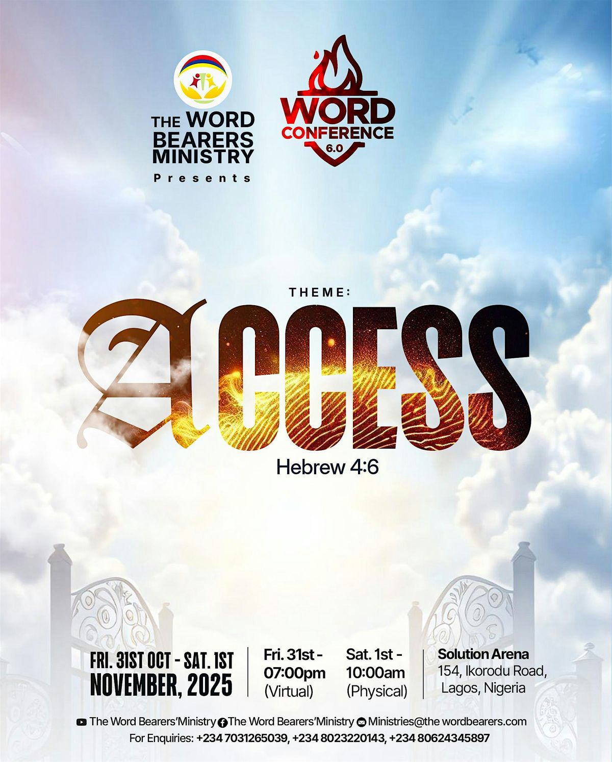 The Word Bearers Word Conference 6.0, 1 November | Event in Lagos | AllEvents