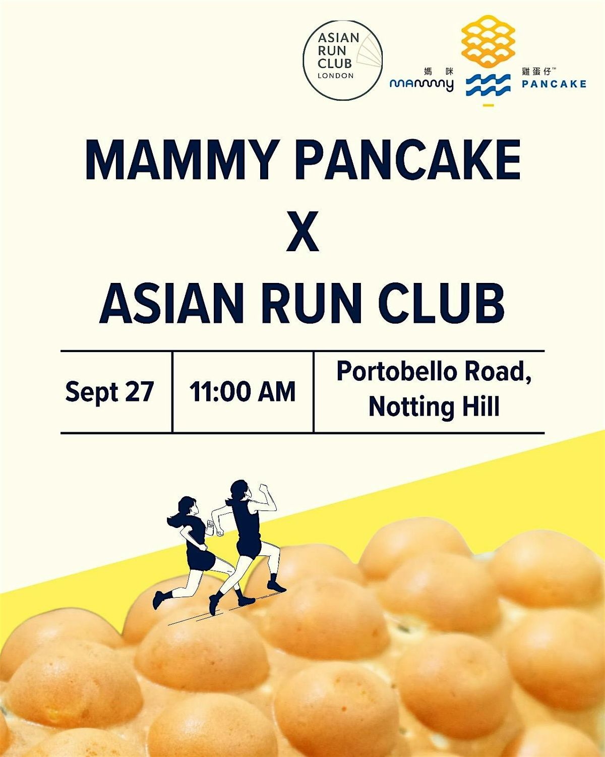 Mammy Pancake 3/5K Run + FREE drink* (Fees apply!), 27 September | Event in London | AllEvents