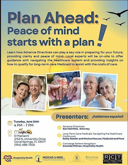 Take Control of Your Healthcare Future, 24 June | Event in Coral Springs | AllEvents