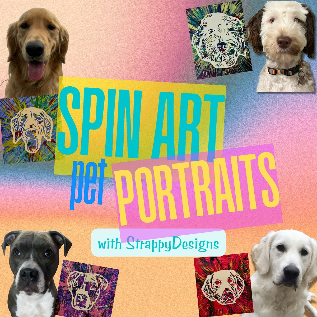Spin Art Series at Pikes Peak Brewing Co. -  Pet Portraits, 17 January | Event in Monument | AllEvents