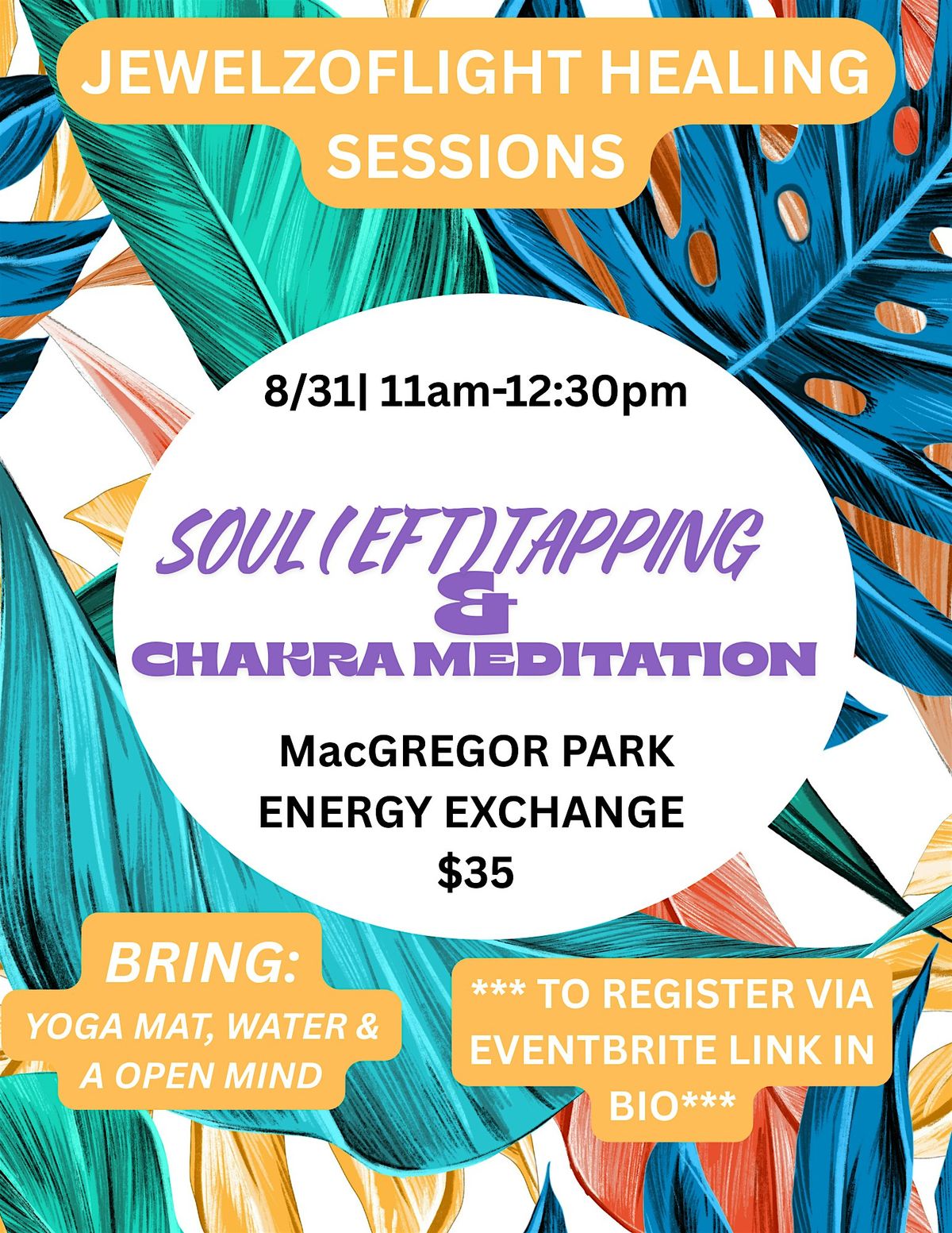 Soul EFT Tapping & Chakra Meditation, 31 August | Event in Houston | AllEvents