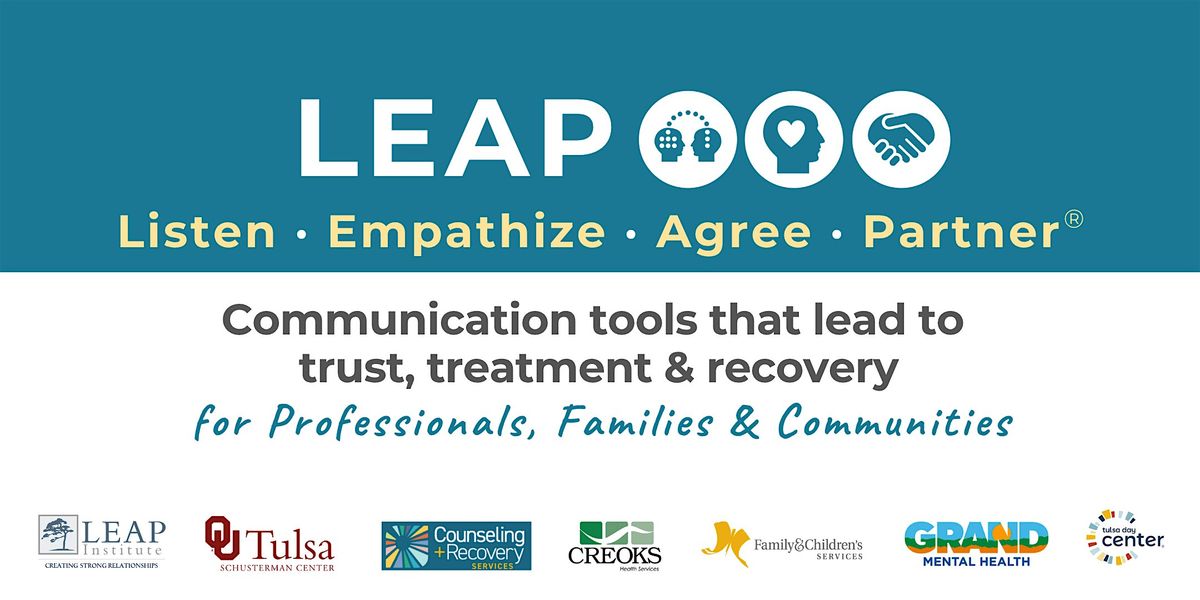 LEAP Training with Dr. Amador — Mental Illness, Relationships & Recovery, 15 September | Event in Tulsa