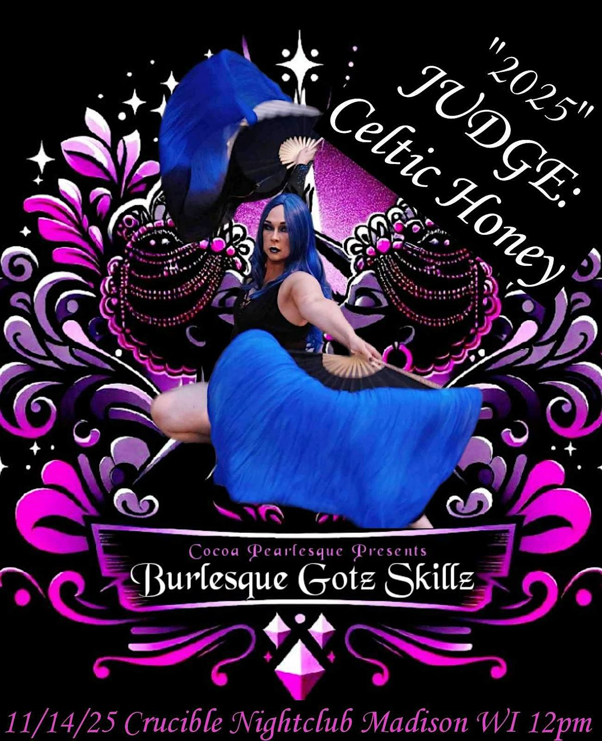 Burlesque Gotz  Skillz (Head to head Dance battle), 15 November | Event in Madison | AllEvents
