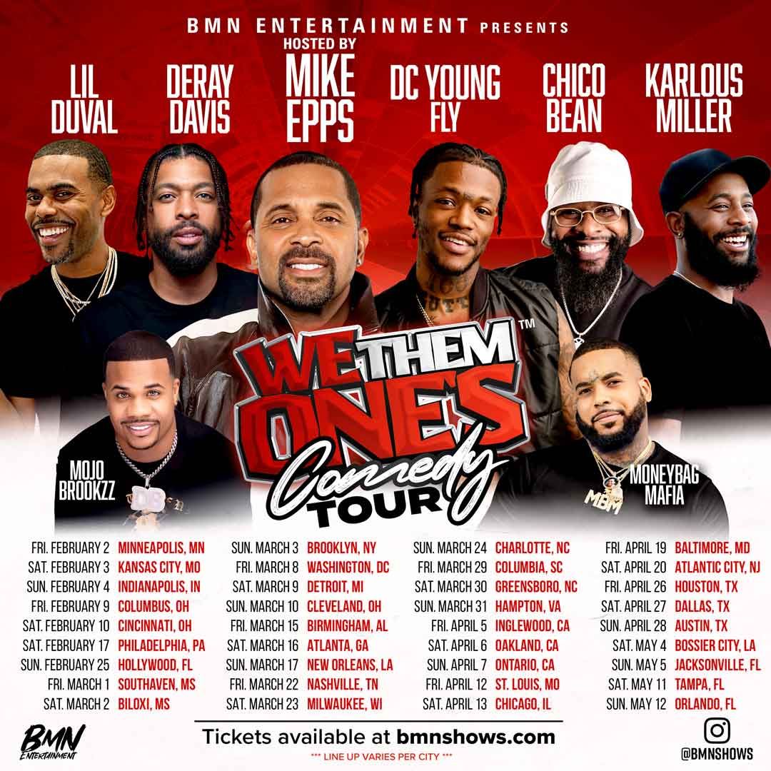 We Them Ones Comedy Tour at Nationwide Arena, 15 February | Event in Columbus | AllEvents