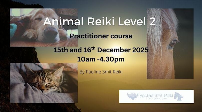 Animal Reiki  level 2 (practitioner) (2 days), 15 December | Event in Salford | AllEvents