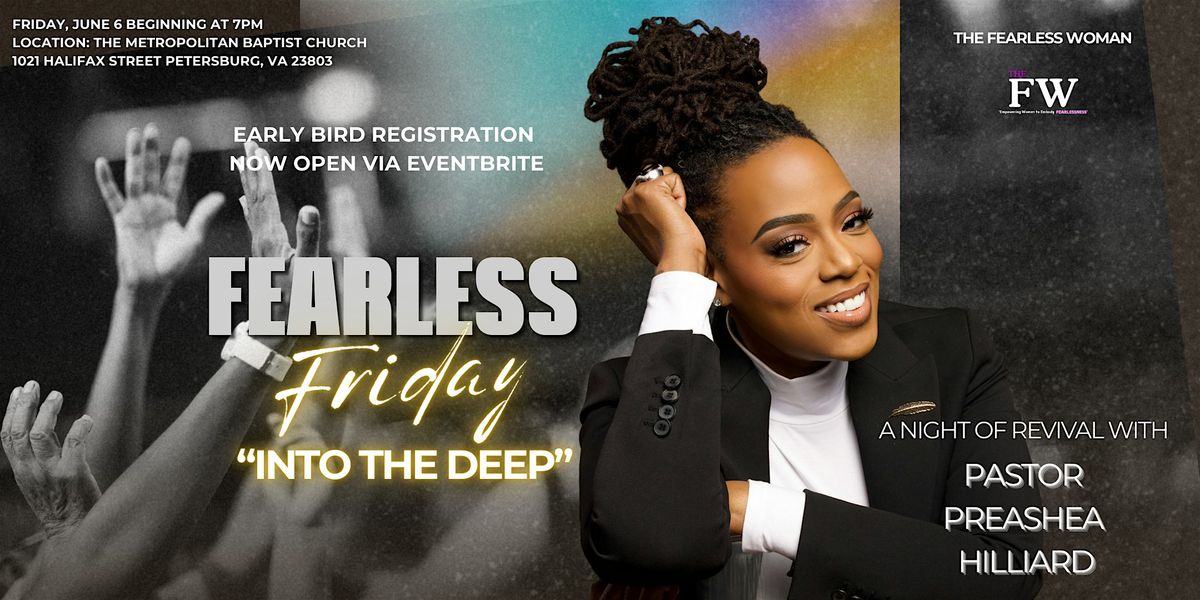 Fearless Friday Presents "Into the Deep", 6 June | Event in Petersburg | AllEvents