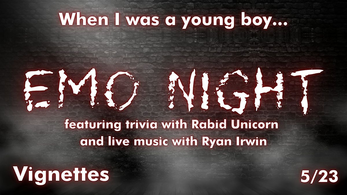 EMO NIGHT -  Scream it like you mean it!, 23 May | Event in North Kansas City | AllEvents