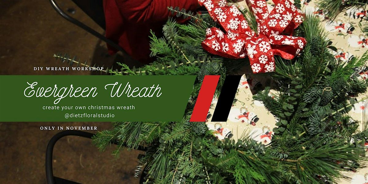 Evergreen Wreath Workshop, 22 November | Event in Cuyahoga Falls | AllEvents