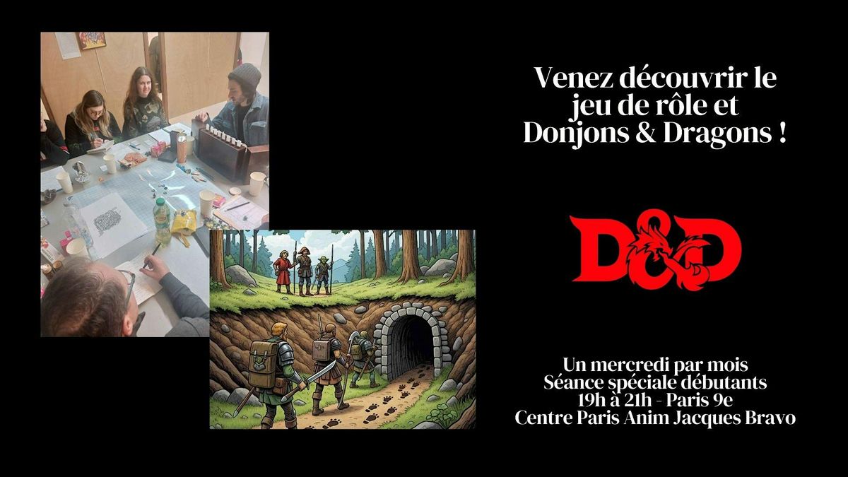 Initiation au jeu de rôle - Donjons & Dragons - Paris | Event in Paris | AllEvents