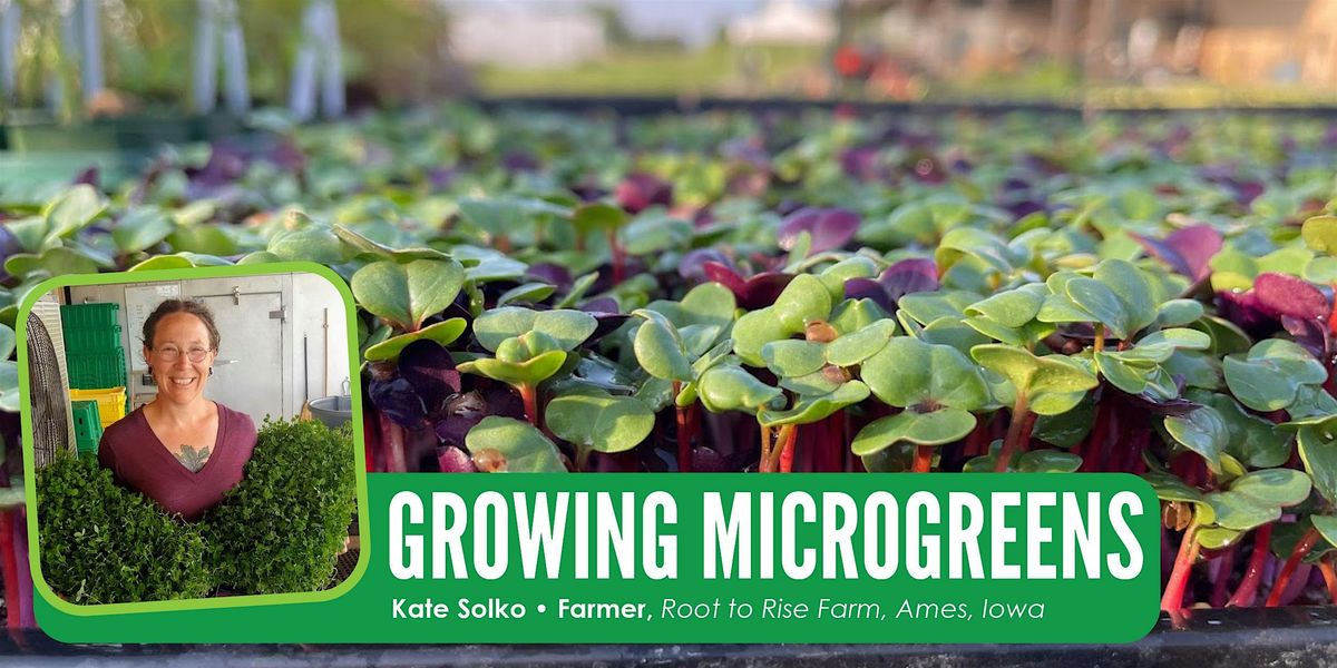 HANDS-ON CLASS - Grow Microgreens at Home! | Event in Ames | AllEvents