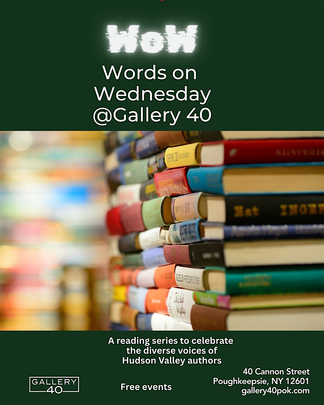 Words on Wednesday, 25 June | Event in Poughkeepsie | AllEvents