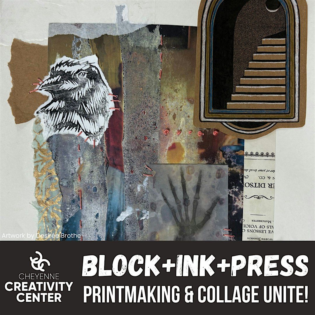 Printmaking & Collage Unite!, 20 November | Event in Cheyenne | AllEvents