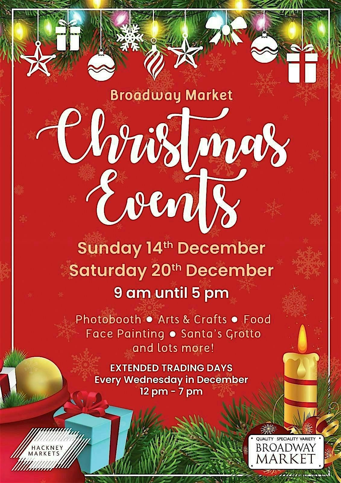 Broadway Market Christmas Event (Saturday)