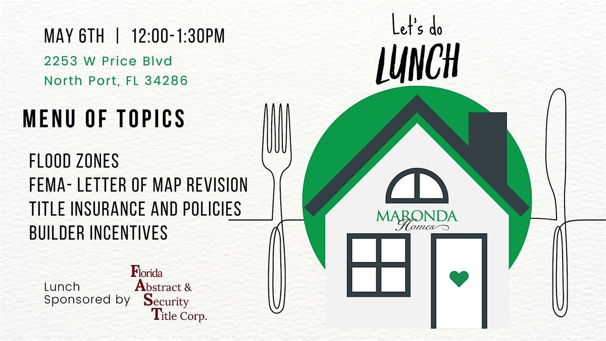 Maronda Munch and Mingle, 22 May | Event in North Port | AllEvents