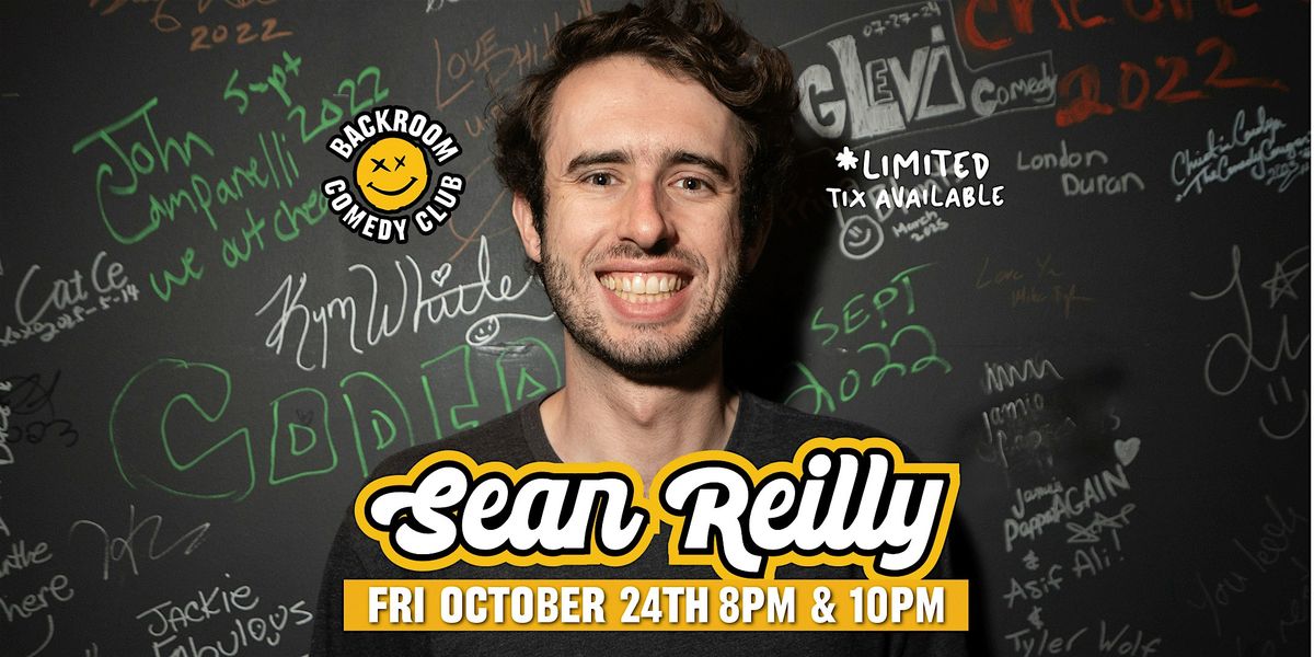 Sean Reilly@Backroom Comedy Club | Limited Run!, 24 October | Event in Toronto | AllEvents