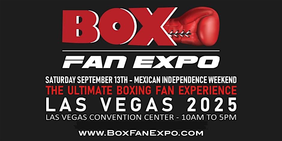 BOX FAN EXPO - LAS VEGAS 2025, 13 September | Event in Las Vegas | AllEvents