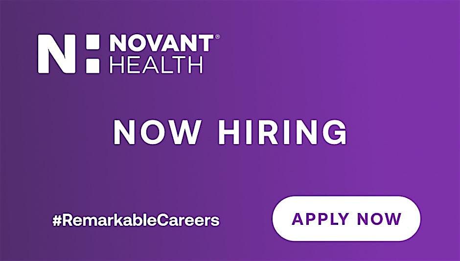 Novant Health Asheville Hiring Event | Event in Asheville | AllEvents