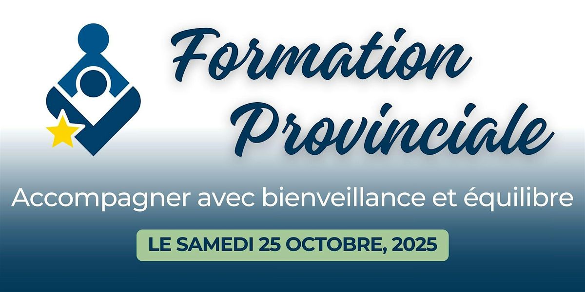 Formation provinciale du CAPENÉ Accompagner avec bienveillance et équilibre, 25 October | Event in Dartmouth