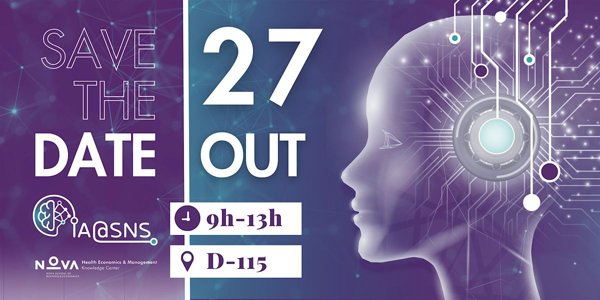 IA na Saúde: Desafios e Oportunidades para o SNS, 27 October | Event in Carcavelos | AllEvents