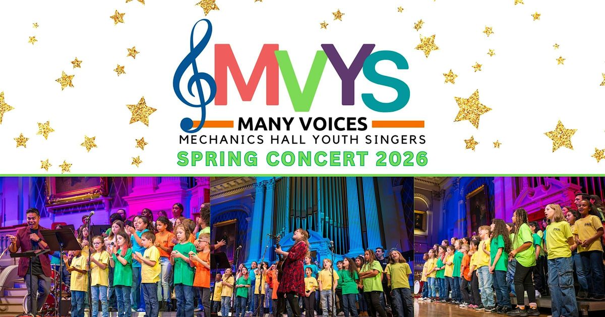 Many Voices: Spring Concert, 15 March | Event in Worcester | AllEvents